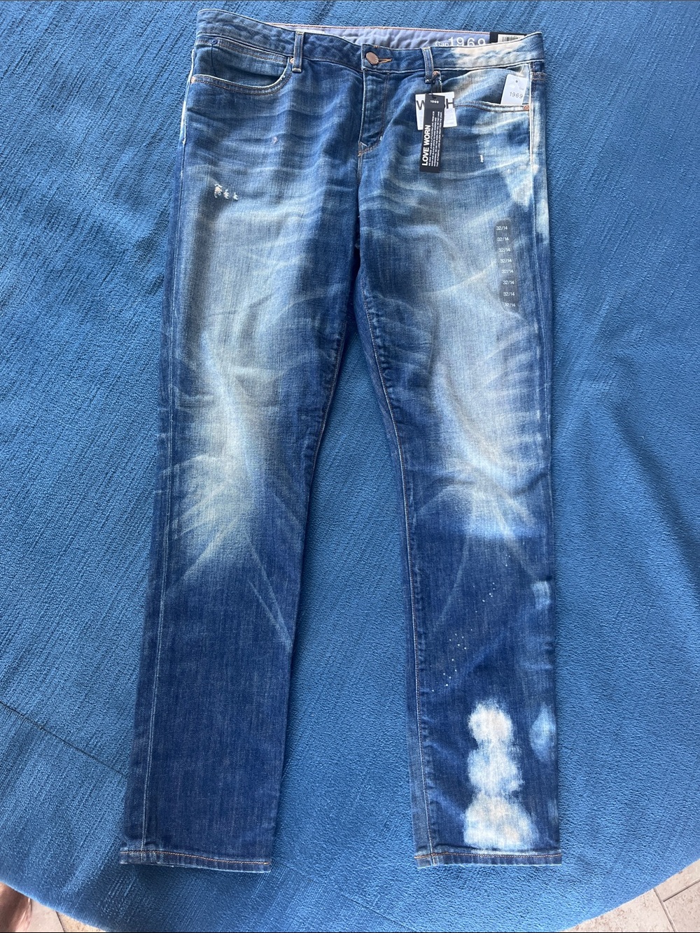 GAP women’s “LOVED” Washed skinnyJeans with stretch. Size 14/32. NWT